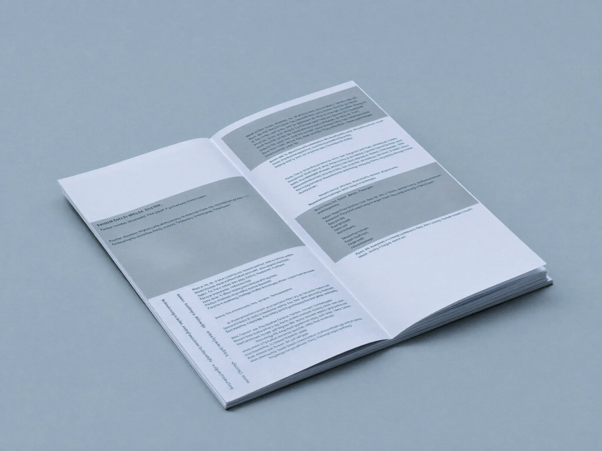 A printed term sheet report on a desk